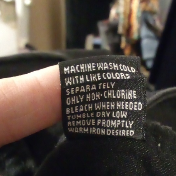 No Boundaries Mid High Rise Black Jeans - Size 11/30 - Picture 11 of 11